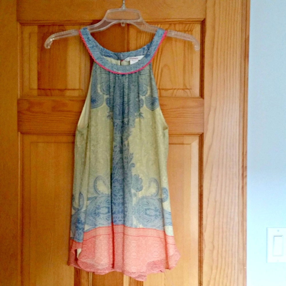 Sundance Sleeveless Silk Top Sz 8